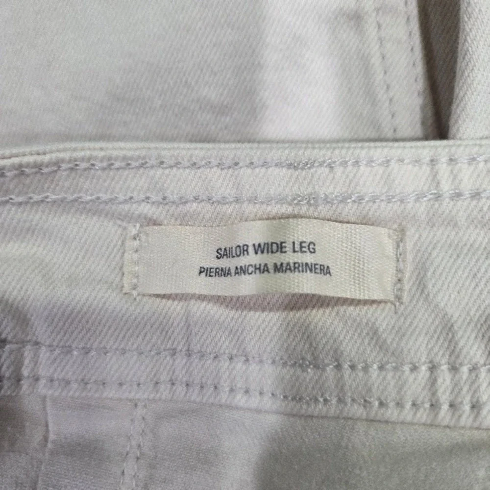 Universal Thread Sailor Wide Leg Pants Women's Size 17 Khaki Beige‎ High Rise